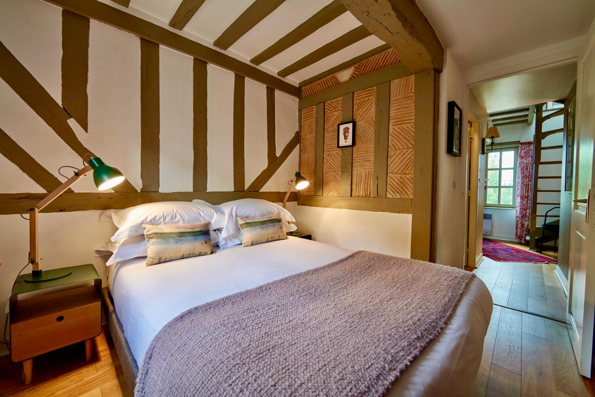 La Maison Blanche Du 10Honfleur Esterno foto