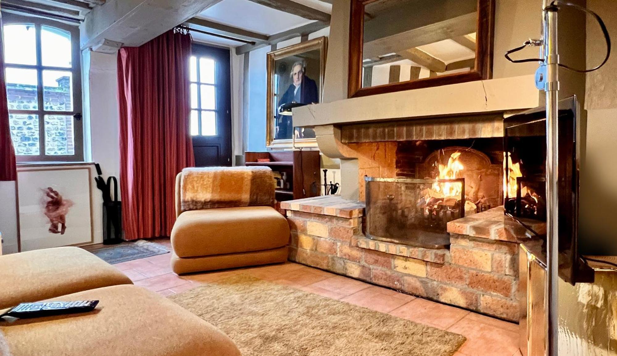 La Maison Blanche Du 10Honfleur Esterno foto