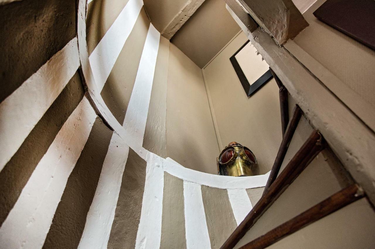 La Maison Blanche Du 10Honfleur Esterno foto